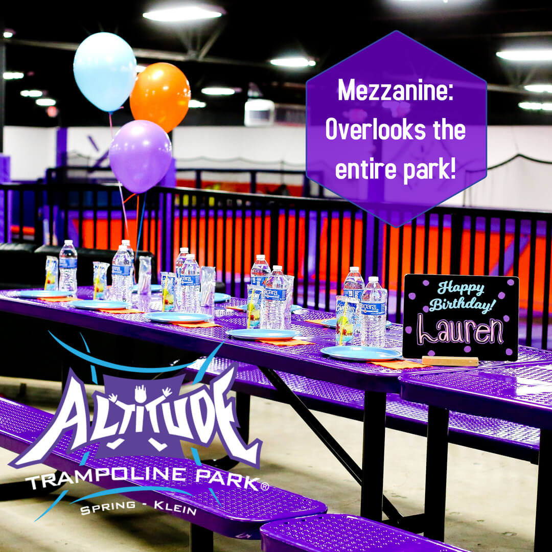 Birthday Parties Altitude Trampoline Park Spring Klein TX